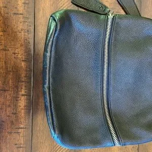URBAN OUTFITTERS Silence + Noise Faux Leather Backpack Silence + Noise Emily Washed Faux Leather Shoulder Bag  main image 4